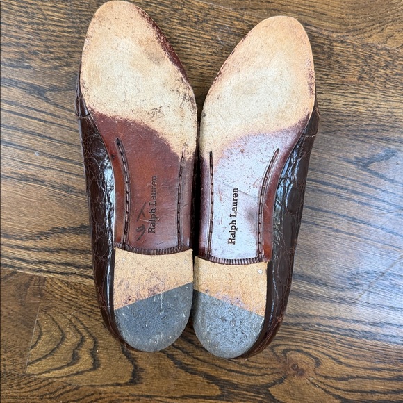 Ralph Lauren Alligator Loafers Size 40 (9) - Picture 8 of 8